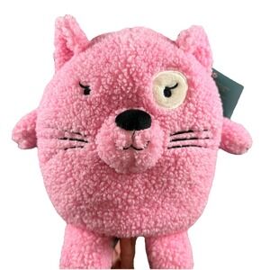 Cat Kids' Mini Weighted‎ Plush Throw Pillow Pink - Pillowfort